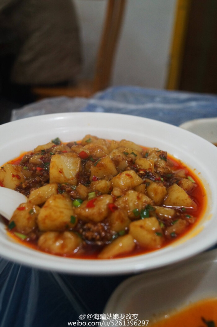 米豆腐炒肉泥