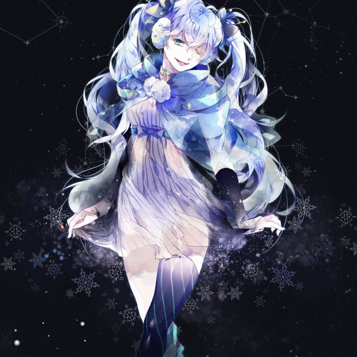 初音杂图 御姐 星空服 唯美