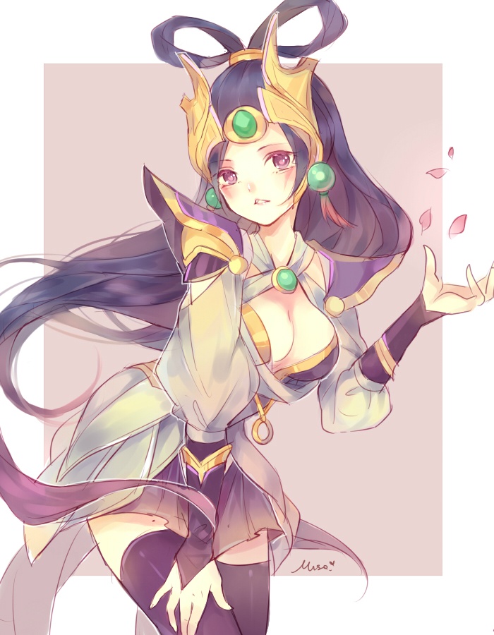 英雄联盟 € lol Ι皎月女神戴安娜