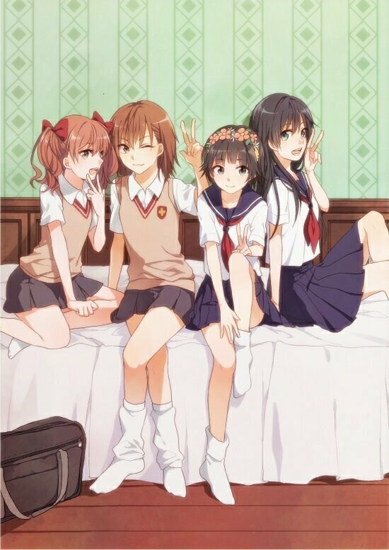某学科的超电磁炮,御坂美琴,白井黑子,佐天泪子,初春饰利