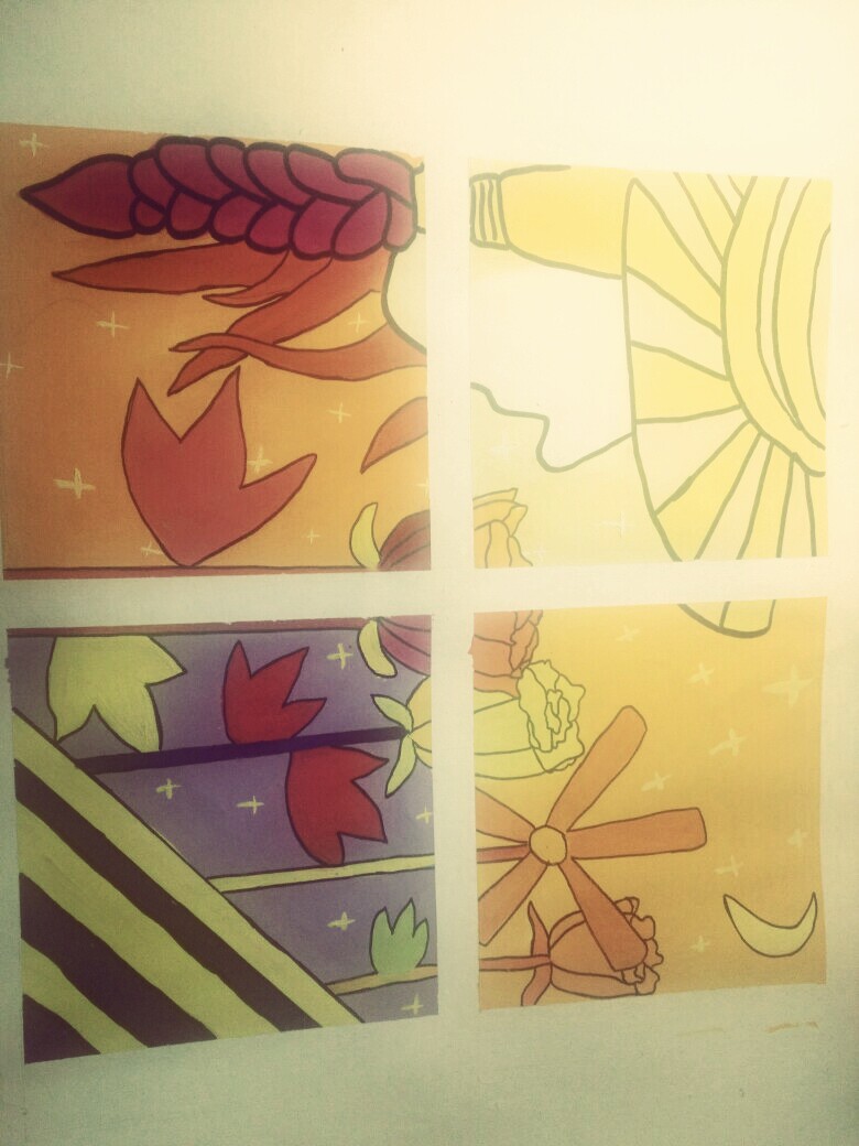 色构作业