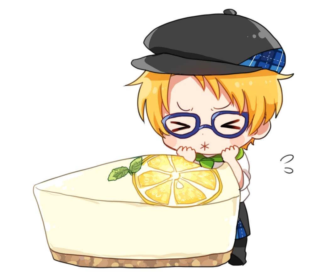 trickstar 男子 美少年 正太 q版 治愈 萌 阳光 蛋糕 甜点 头像 作者