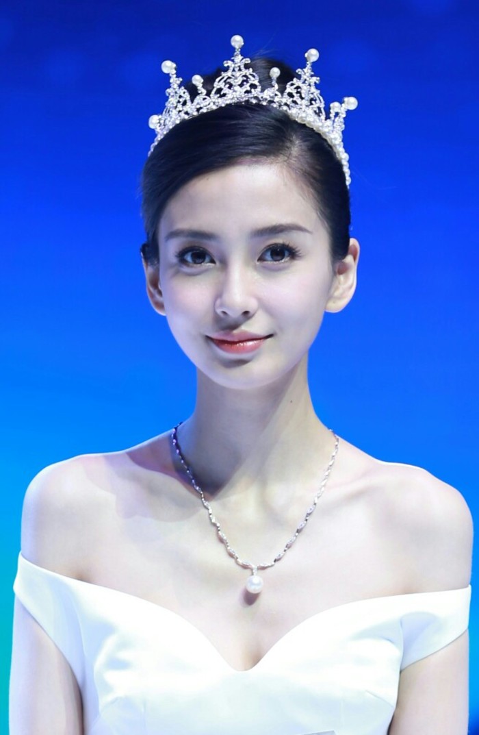 杨颖,么么哒