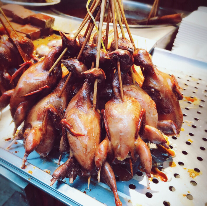 烤鹌鹑