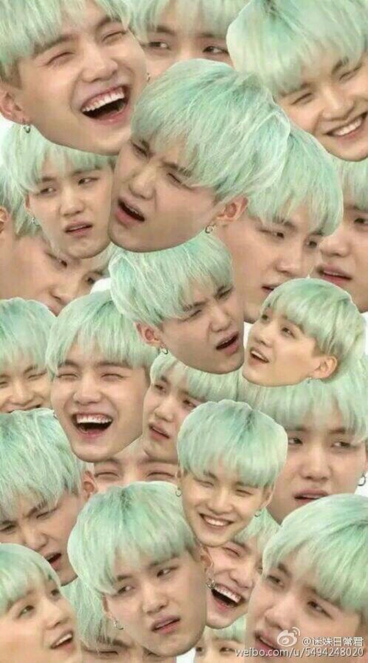 防弹少年团bts 闵玧其suga 表情包