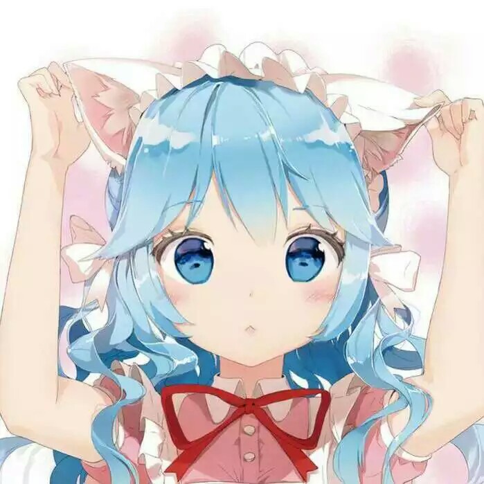 二次元女头 猫耳