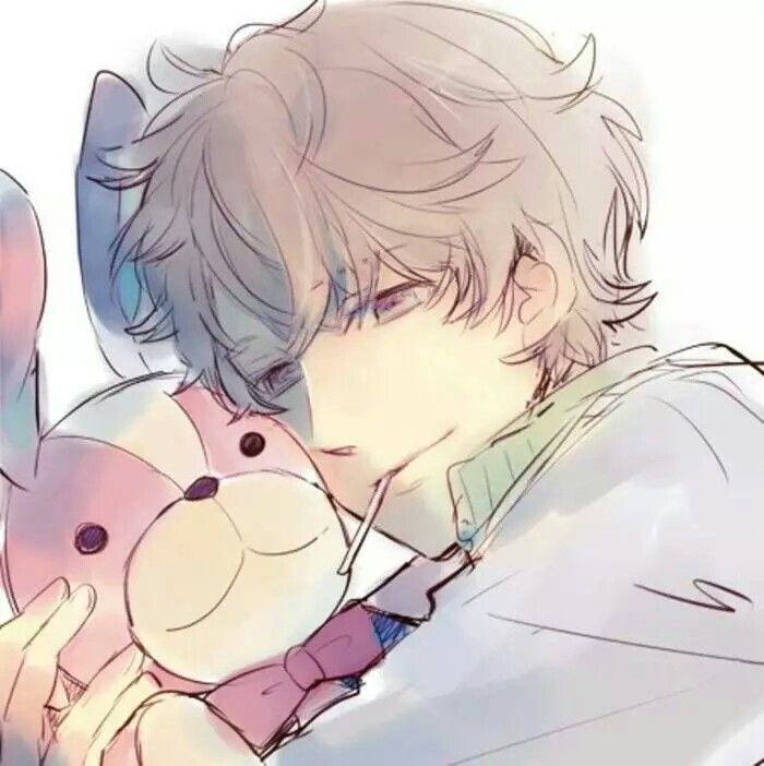 二次元男头 兔子