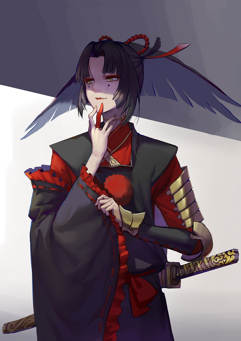刀剑乱舞 小乌丸 绘师:charimei 本作品pixiv id=60413052