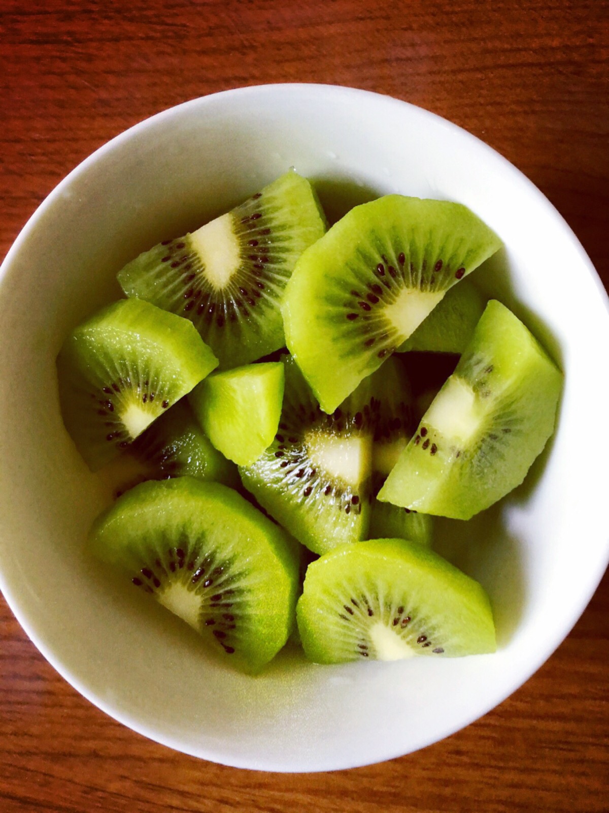 我不会把奇异果切的这么整齐