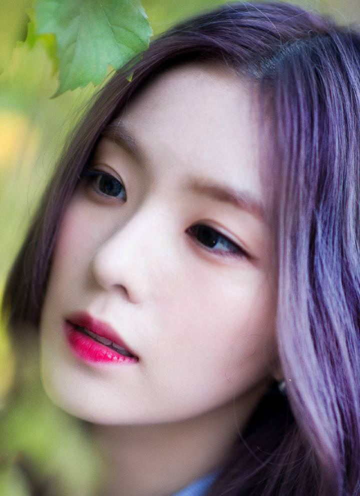裴珠泫 irene 紫发