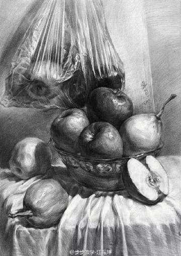 临摹素描静物