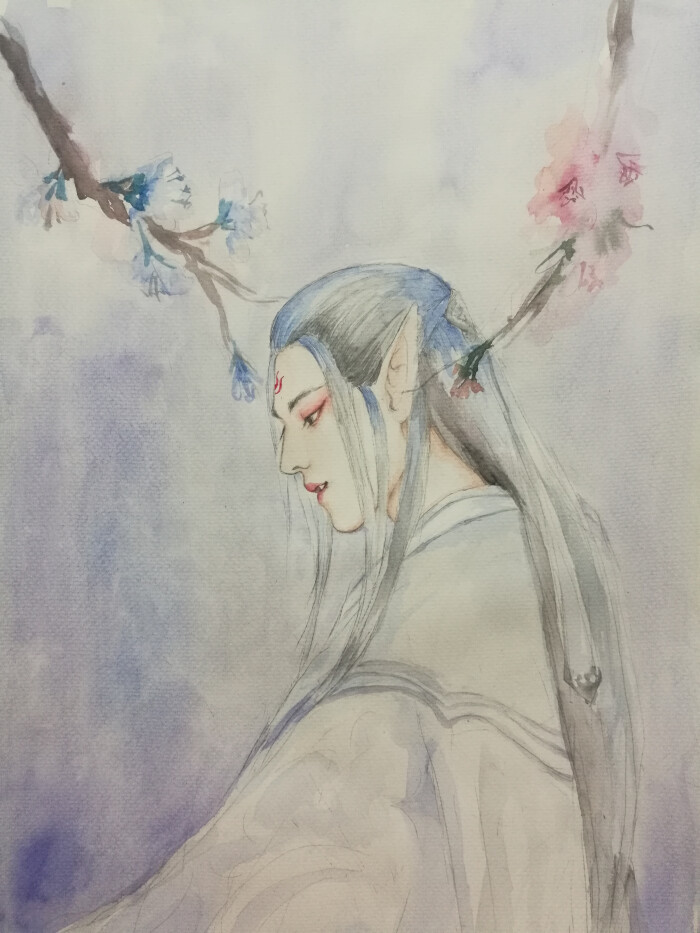 【古风壁纸】 杨洋 手绘素描 这质感太仙了