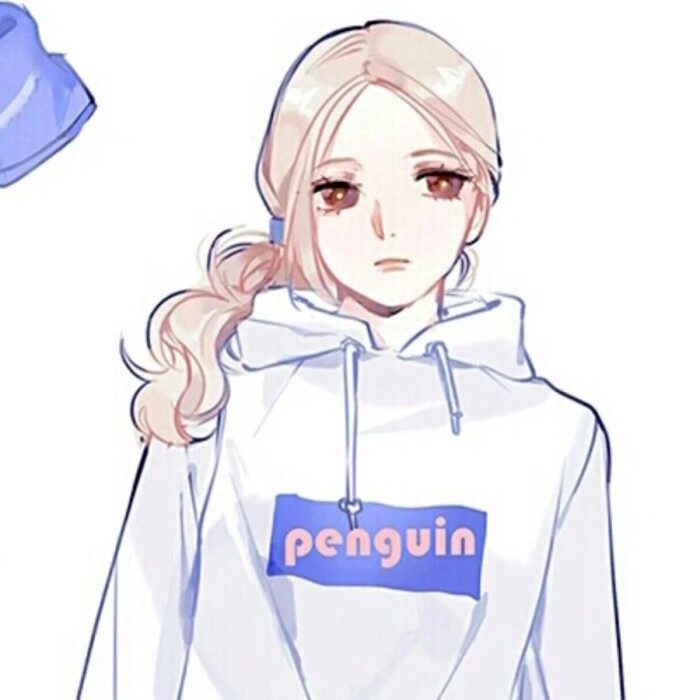 手绘四人闺蜜头像