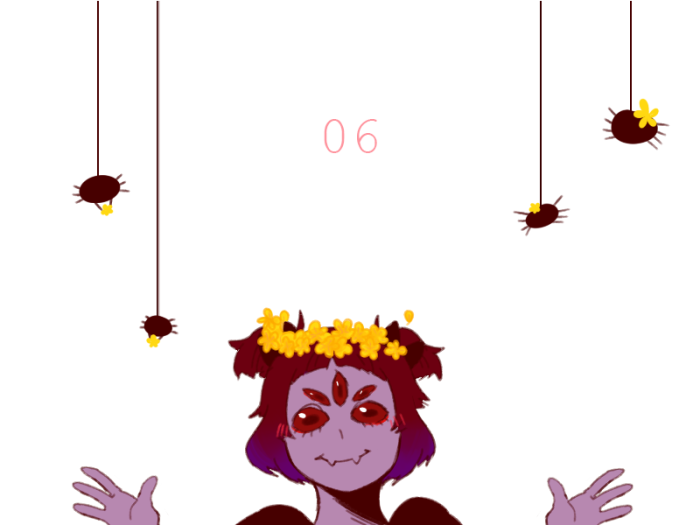 flowertale,flowerfellfrisk undertaleau——flowerfell(muffet)