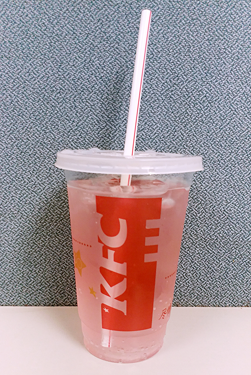 kfc 粉红百事可乐