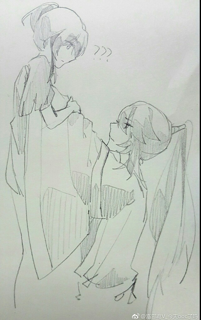 洛邪鸢v_今天ooc了吗: #我家大师兄脑子有坑##胜穹