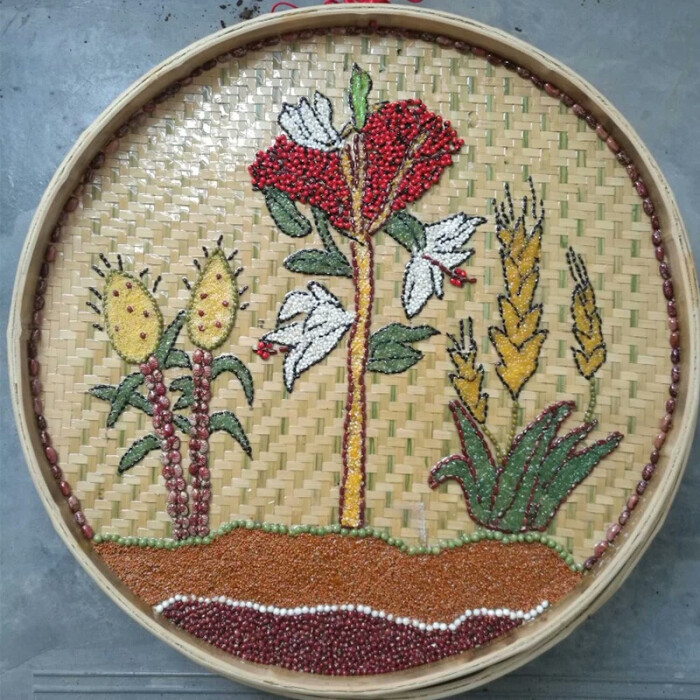 豆子画 种子画 种子 植物种子 画 特色画 找图辛苦记得记得点赞哦