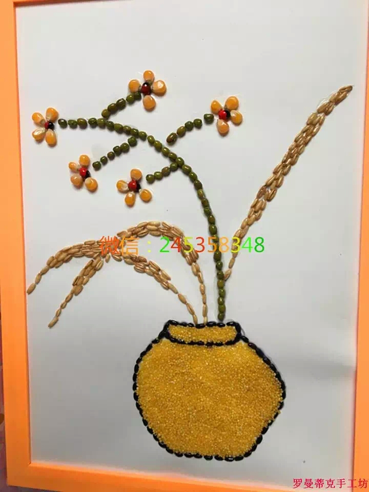 豆子画 种子画 种子 植物种子 画 特色画 找图辛苦记得记得点赞哦