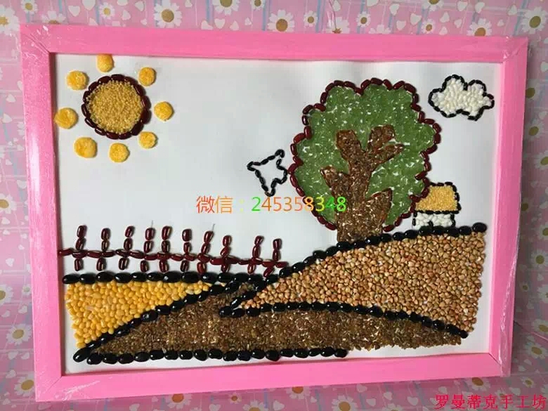 豆子画 种子画 种子 植物种子 画 特色画 找图辛苦记得记得点赞哦