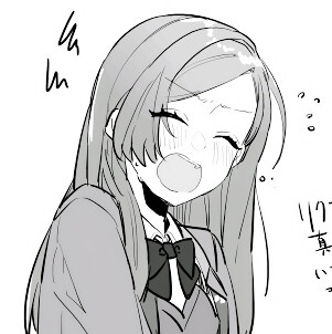 动漫女生黑白可爱萌萝莉蔷薇少女幼女天然呆霸气哭泣眼泪双马尾披肩发