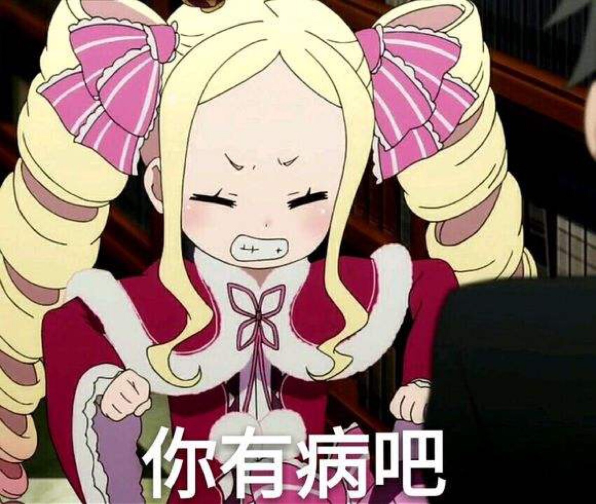从零开始的异世界生活 の表情包の碧翠丝你有病吧