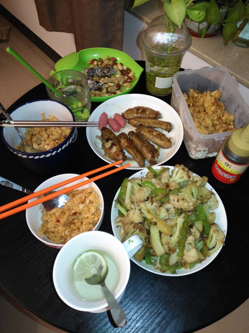 丰盛而罪恶的晚餐