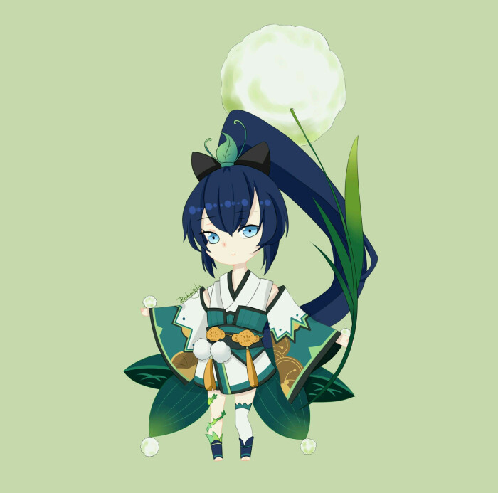 阴阳师#萤草