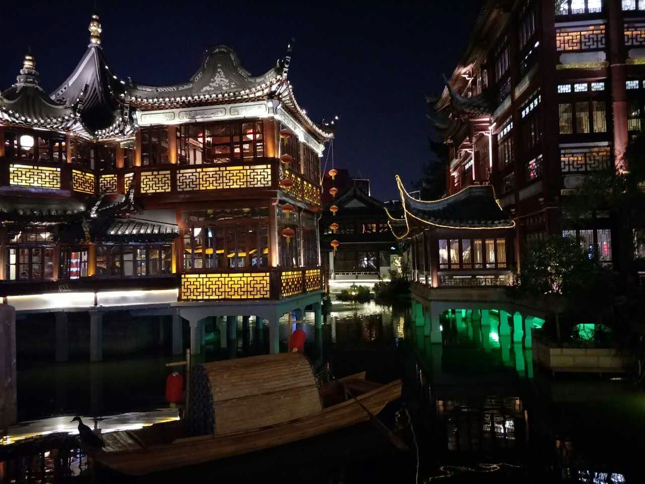 上海 城隍庙 夜景