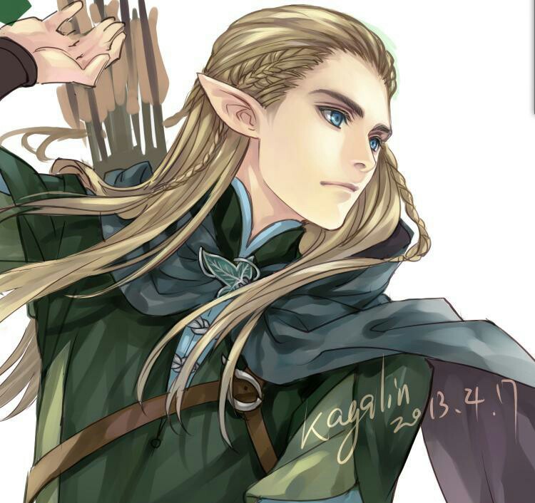 【霍比特人】精灵王子莱戈拉斯·绿叶by@kagalin