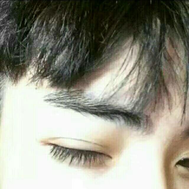 真人男头,眼睛