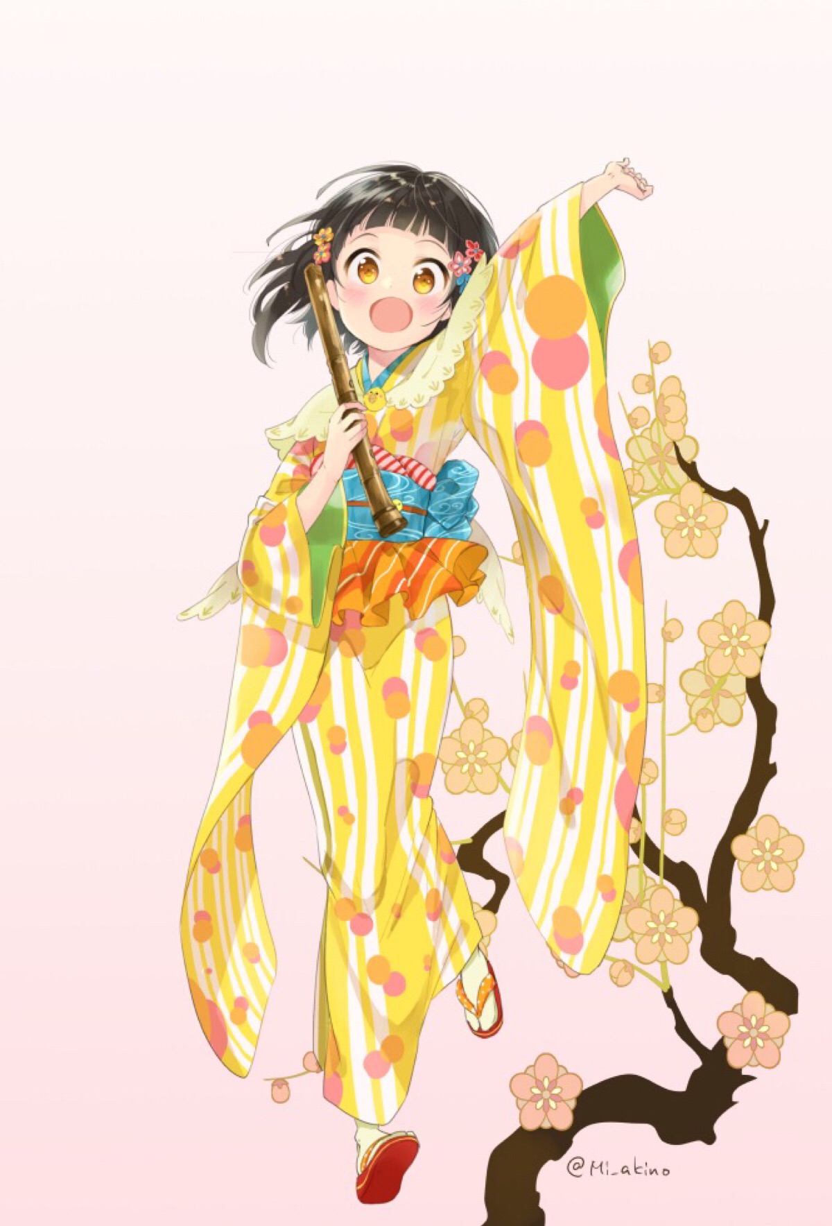 动漫和服少女
