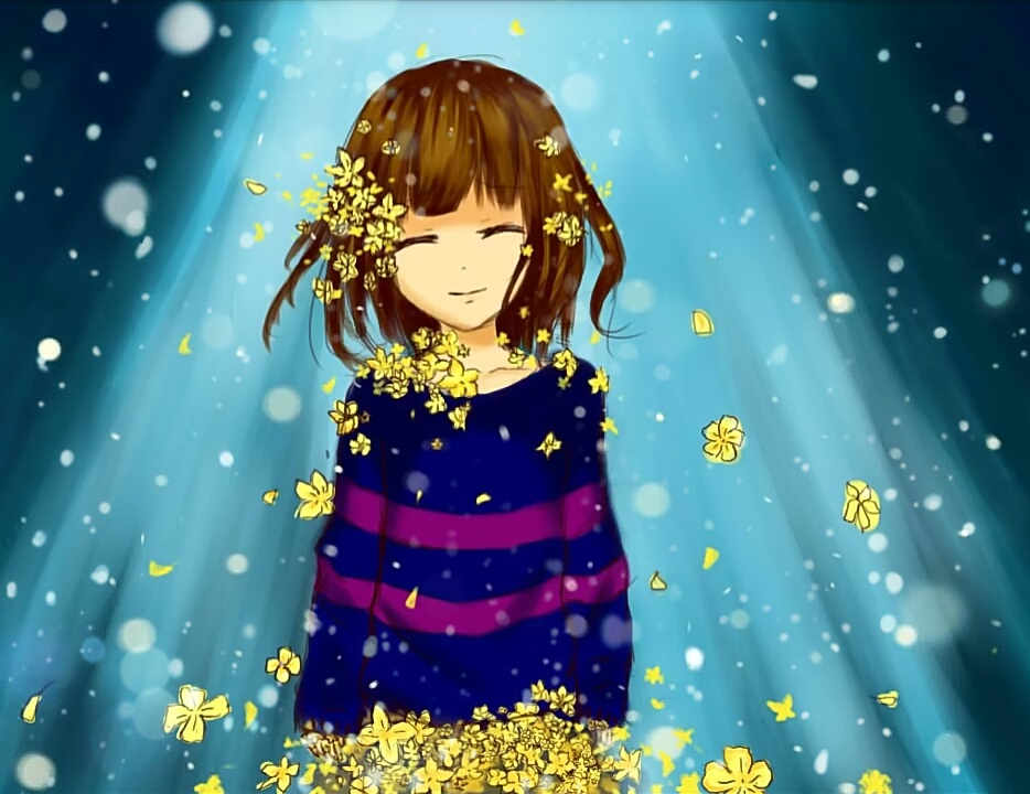 undertaleau——flowerfell(frisk)