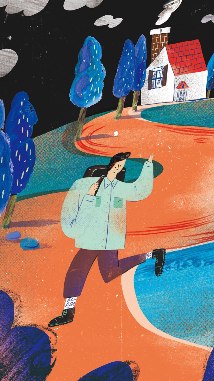 iphone壁纸 插画师:park.