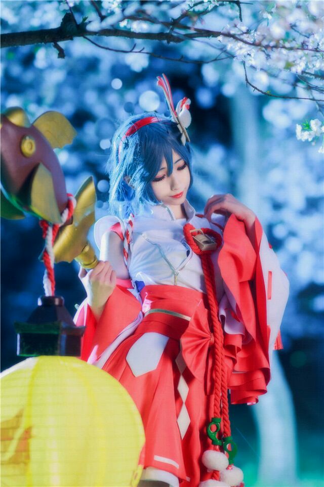 仙子味〕王者荣耀 大乔cos 伊势女巫