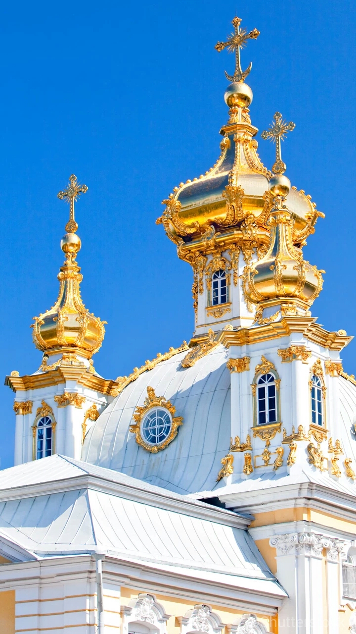 彼得大帝夏宫富丽堂皇的夏宫位于芬兰湾南岸的森林中,距圣彼得堡市约