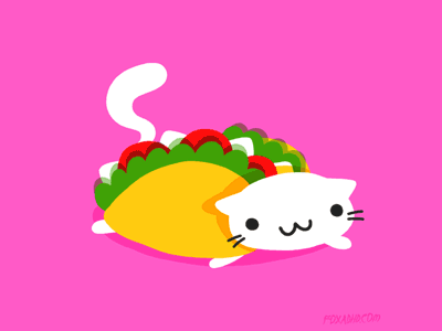 gif: taco cat by cindy suen