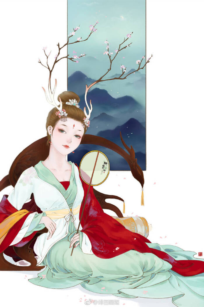 团扇动作