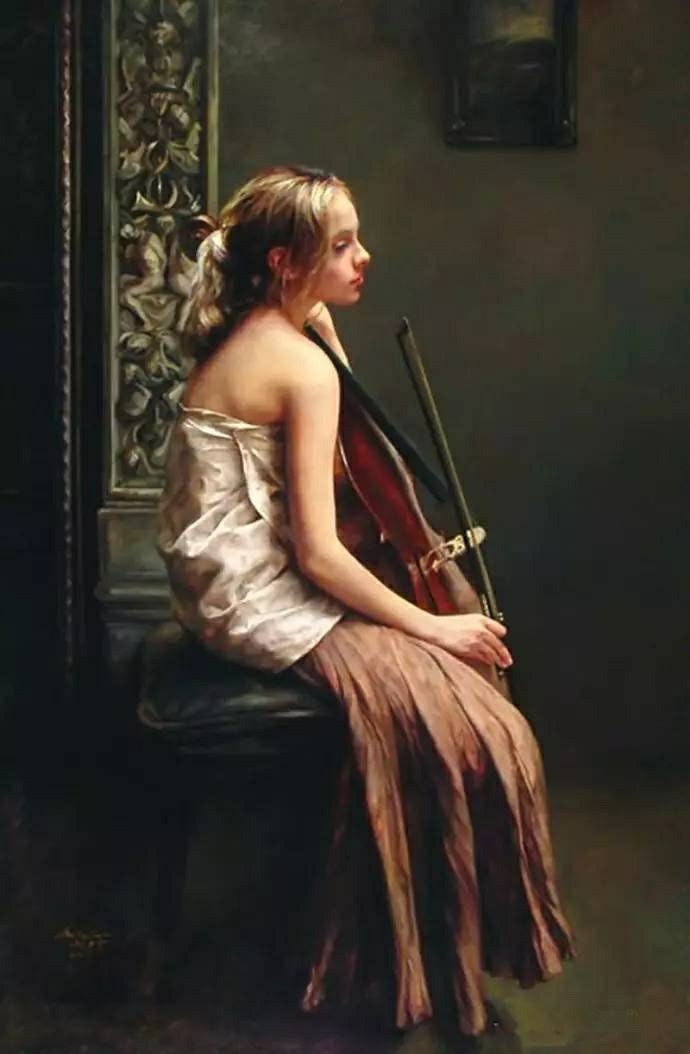 提琴少女