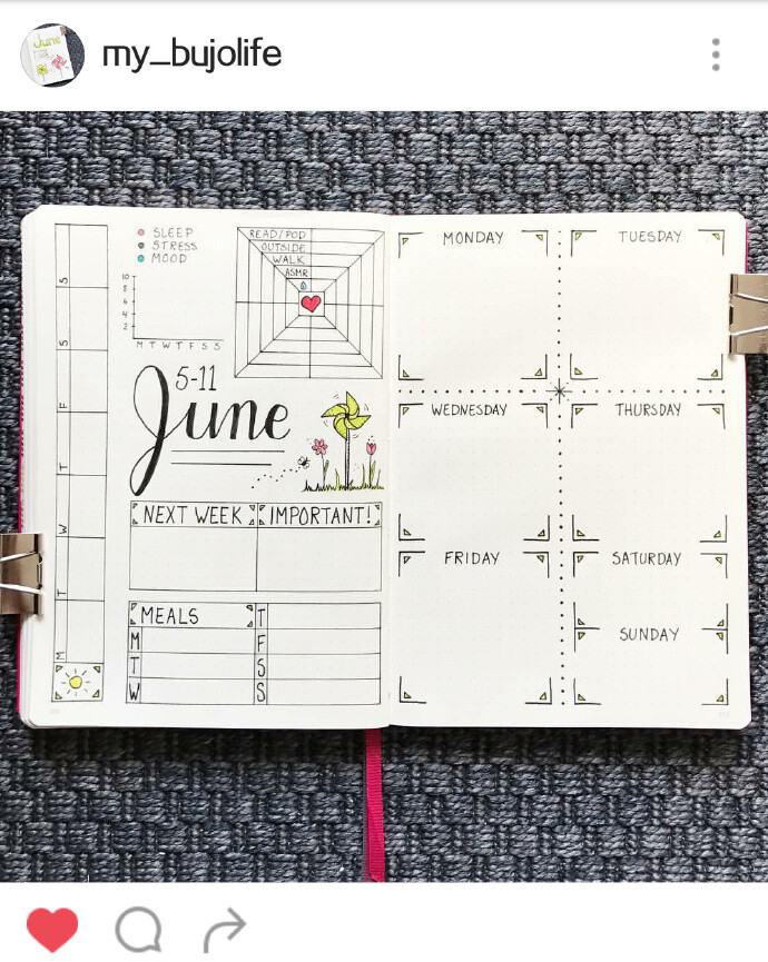 bulletjournal##另一种手帐方式# -达人分享-一眼就知道这简直是我