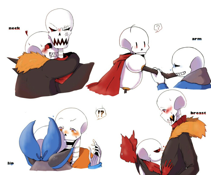 undertale骨头们的亲法