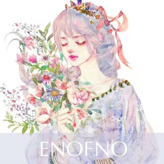 四人闺蜜头像 花与少女
