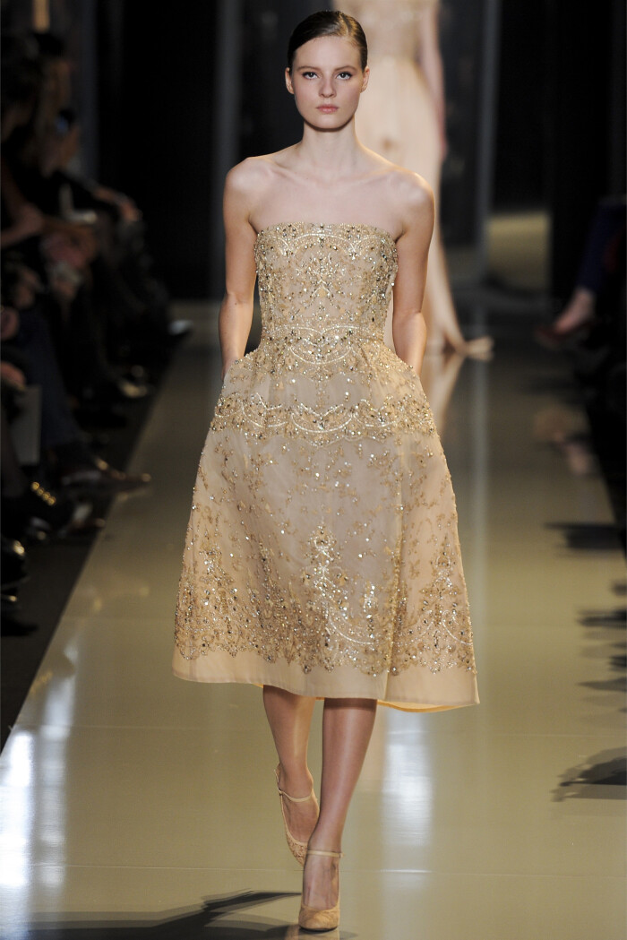 elie saab(艾莉·萨博) 巴黎时装周2013春夏高定时装秀