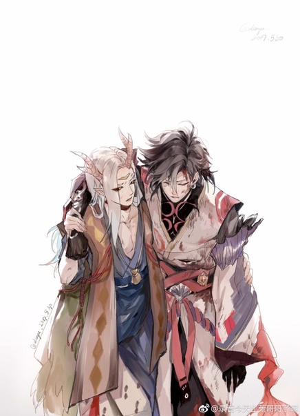荒 一目连 阴阳师同人图