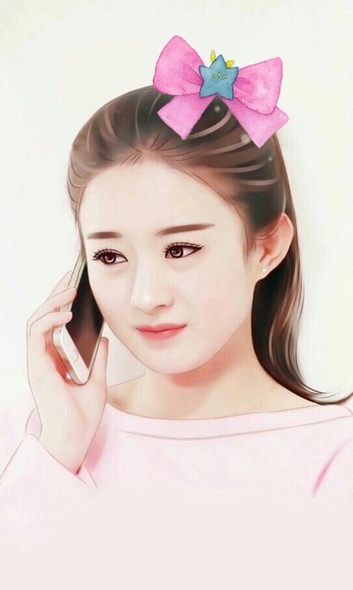 赵丽颖手绘