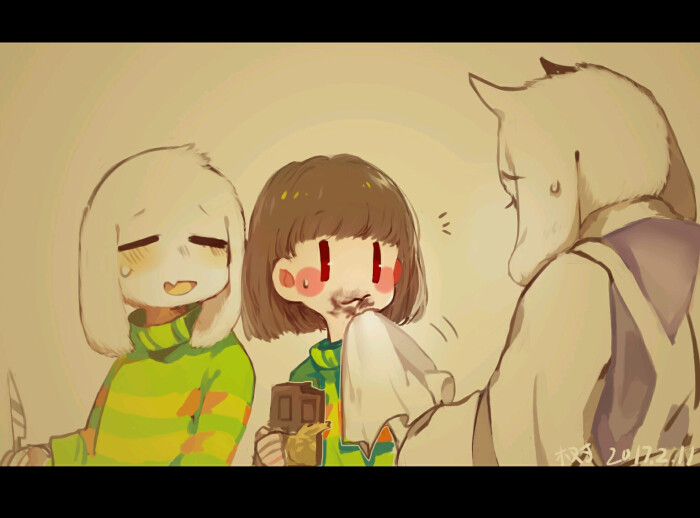 chara x asriel,asrielxchara车 undertale——asriel&chara&toriel