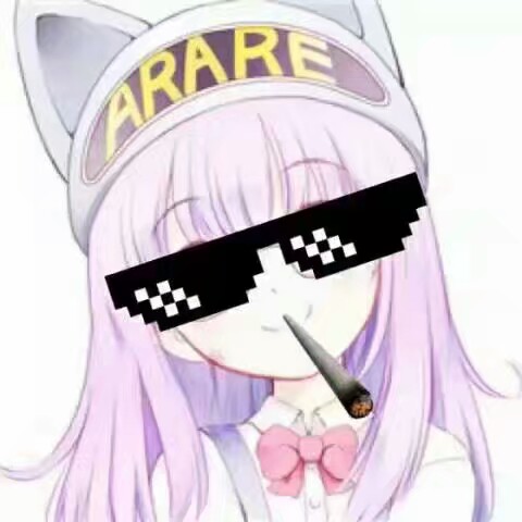 马赛克眼镜,头像,女头,团头