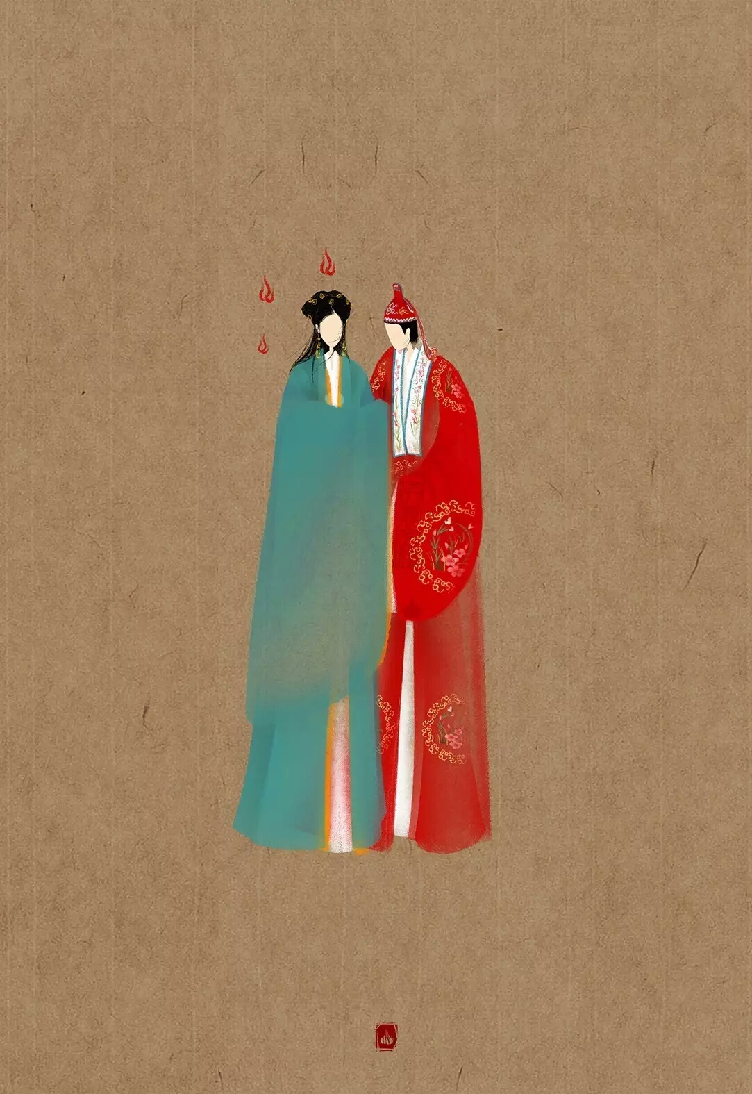 大话西游·插画·作者呼葱觅蒜