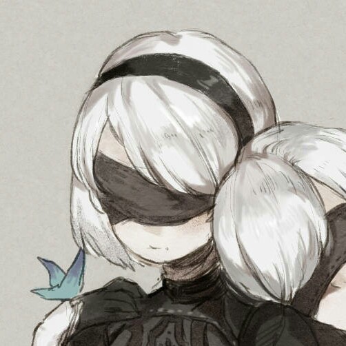 【星酱】2b 9s情头(动漫二次元 情侣头像 头像)