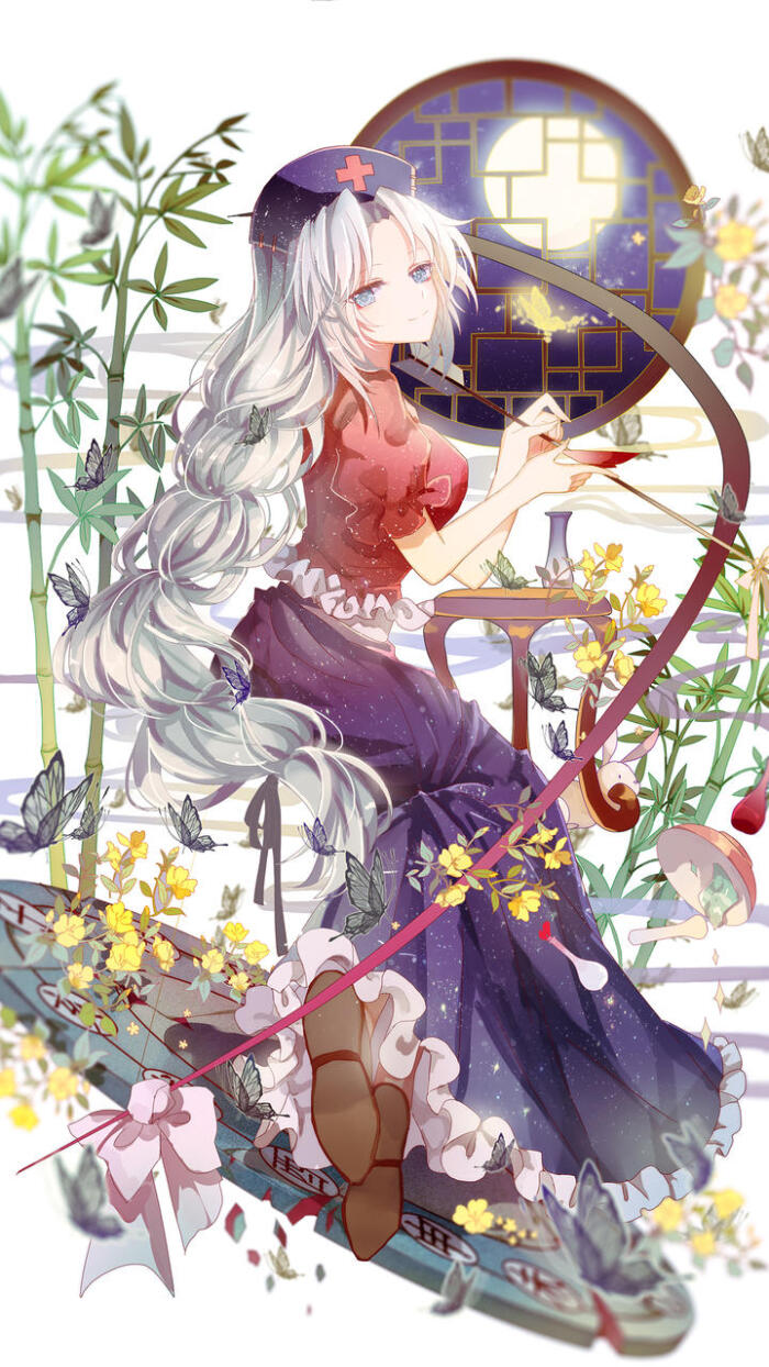 女生美妹子,二次元萌动漫,手绘,板绘,彩…-堆糖a女生少女太图片
