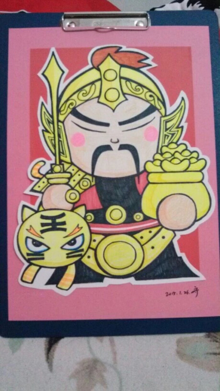 儿童画简单水粉画